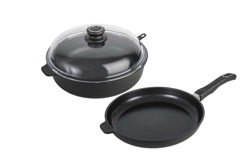 Batterie de cuisine haut de gamme induction Poele Sauteuse Kit Decouverte gastroluxs.shopance
