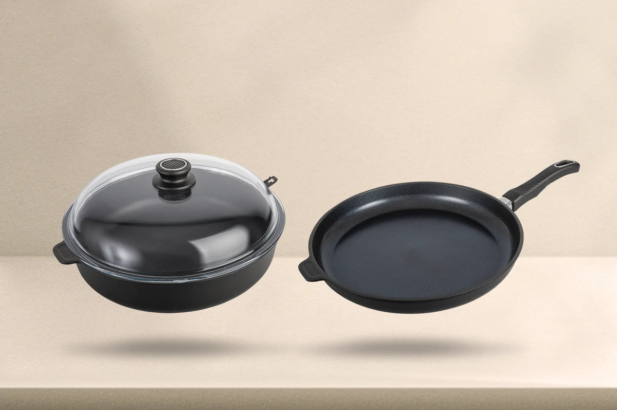 Batterie de cuisine haut de gamme induction Poele Sauteuse Kit Decouverte gastroluxs.shopance