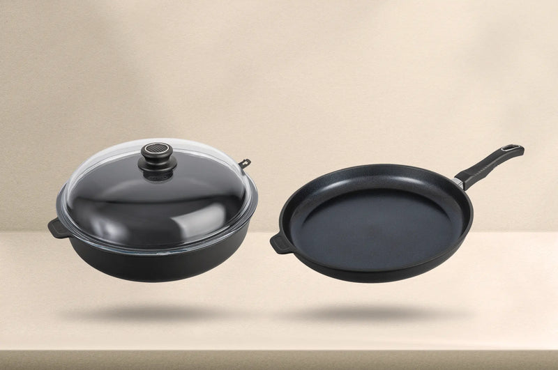Batterie de cuisine haut de gamme induction Poele Sauteuse Kit Decouverte gastroluxs.shopance