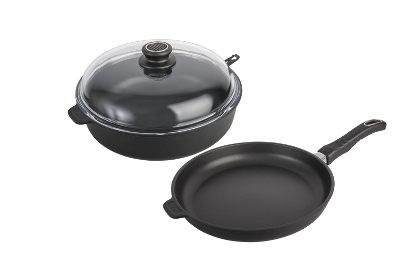 Batterie de cuisine haut de gamme induction Poele Sauteuse Kit Decouverte gastroluxs.shopance