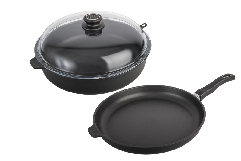 Batterie de cuisine haut de gamme induction Poele Sauteuse Kit Decouverte gastroluxs.shopance